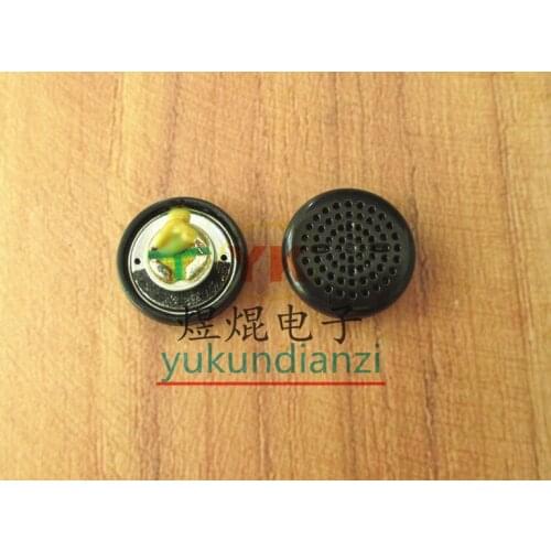 30 ohm 30R 30Ω speaker with shell earbuds Diameter 17.3MM height 6.5MM