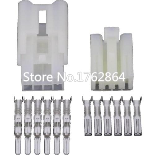 6 Pin 7122-1360 7123-1360 Automotive 2.3(090) Connectors Power Connector Housing CD Plug Socket DJ7061-2.3-11/21 6P