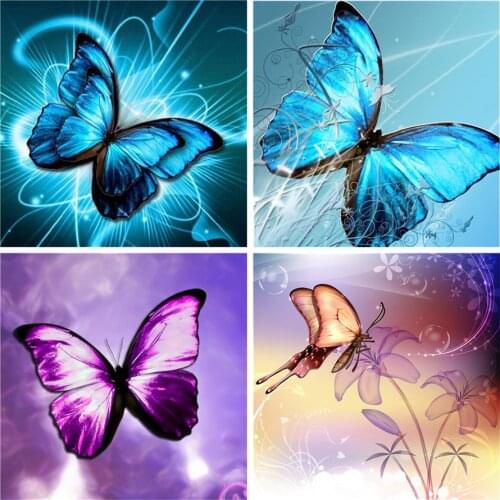 Diamond Painting Diamond embroidery 5d diy full square animals butterfly - diamond mosaic drill daimond painting