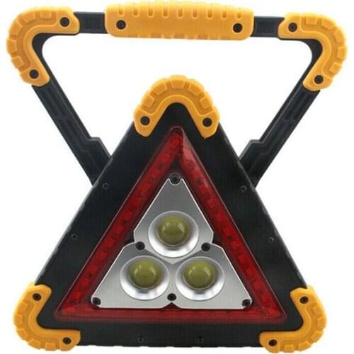 Car Warning Light Triple-cornered Bright 3 LED Taillight Waterproof Sign Lamp Truck Strobe Emergency Repair Lantern