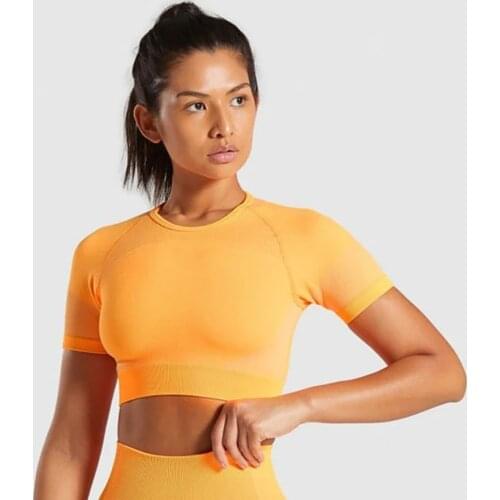 Seamless Knitted Hip Yoga Suit Sports Fitness Set Shorts Suit Workout Clothing For Women Stacked Pants Jeans Cotton 2020 Fashion