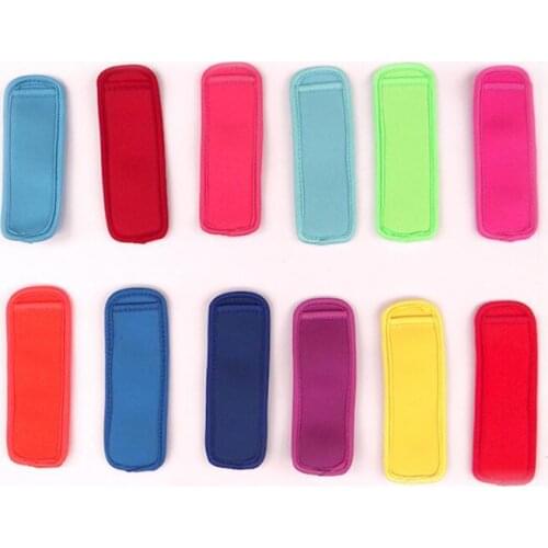 Kids Summer Kitchen Tools Freezer Popsicle Bags Holders Neoprene Insulation Ice Pop Sleeves Bag LX6812