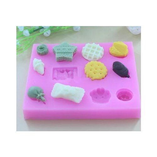 Cake Decorating Tools Candies And Cookies Chocolate Fondant Cake Decorating Mold Resin Clay Candy Food Grade Liquid Green
