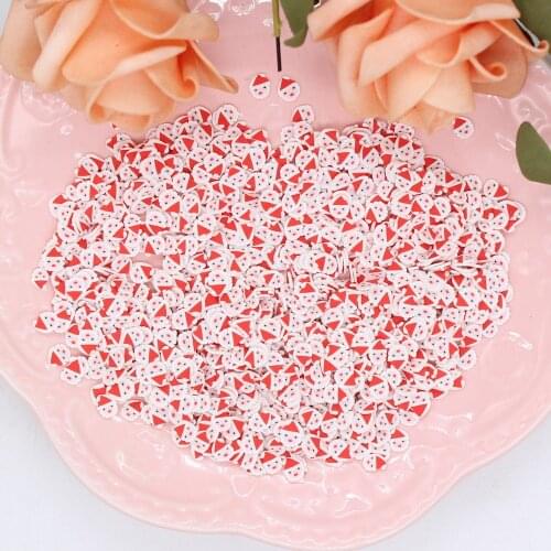 KLJUYP Cute Christmas Santa Sequins for DIY Card Making Craft Color Collection