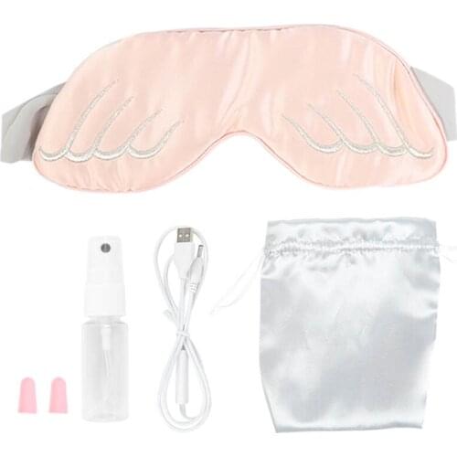 Washable Graphene Heated Sleep Shading Eye Patch Mask Eye Fatigue Relief Eye Care Eye Shading Eye Electric Heating Eye Mask