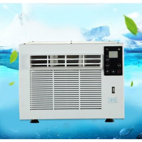 Refrigeration air-conditioning small student dormitory bed mini mosquito net can move micro-table-type warm-air-conditioning