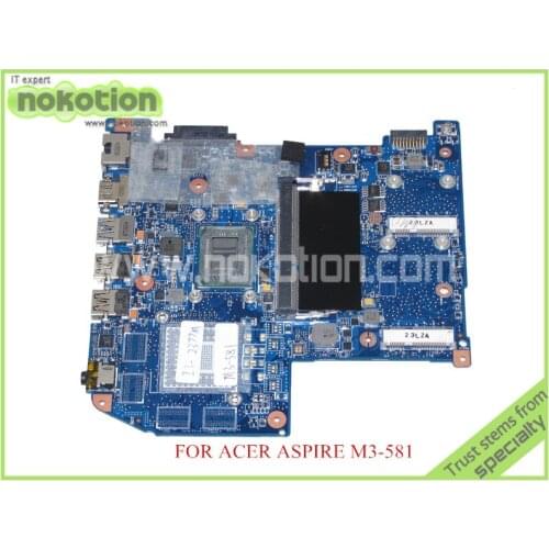 NOKOTION NBRY811007 NB.RY811.007 JM50 For acer aspire M3-581 Laptop motherboard core i3-2377M DDR3