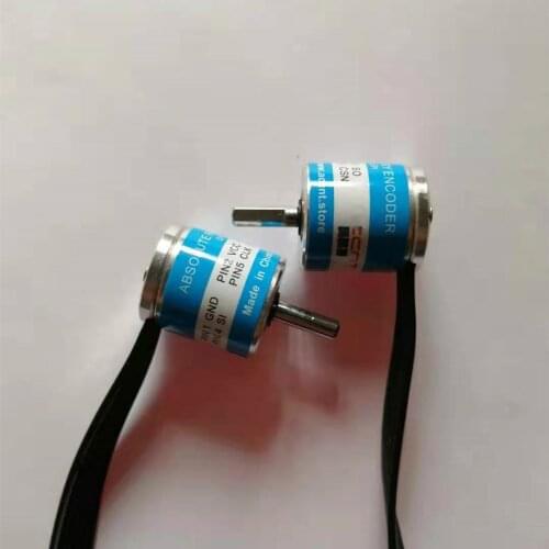 Single-turn absolute value rotary encoder magneto-electric high-precision 65536 resolution SPI output MINI miniature mini