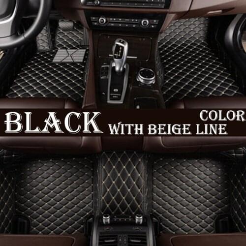 Full Set Waterproof Custom Car Floor Mat for Maserati Ghibli Levante GranTurismo Quattroporte With High Quality Anti-Skid Carpet