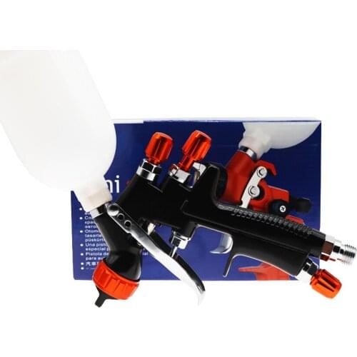 High Quality 1.3mm250ml Spray Gun Professional HVLP Automotive Air Paint Repair Car Paint Adjustable Gravity Feed Auto Pneumatic