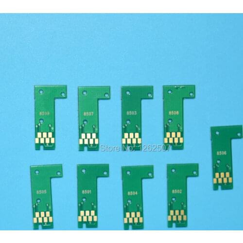 SC-P800 Comptaible cartridge chip For Epson Surecolor P800 printer ink cartridge chips For Epson T8501-T8509