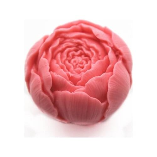 C608 rose chocolate mold die mold food silicone soaps