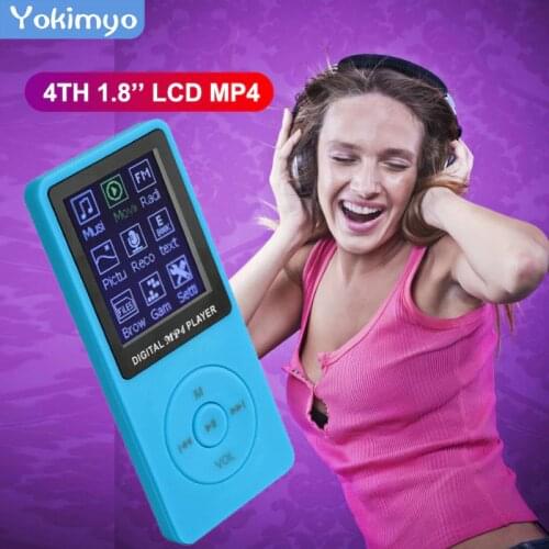 Style Portable 1.8" Lcd Mp3 Mp4 Player For Ipod Music Video Media Player Fm Radio Portable Colorful Mp3 Mp4 Player Music Video