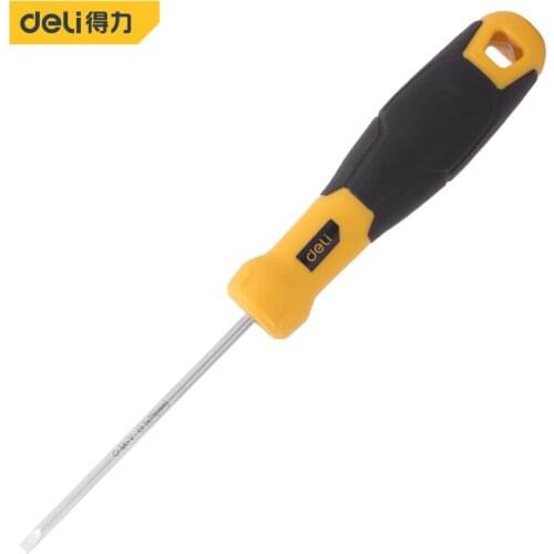 Deli 1 Pcs Multi-Function Screwdrivers Insulated Security Repair Tools Slotted Maintenance Repairing Hand Tools Screwdrivers