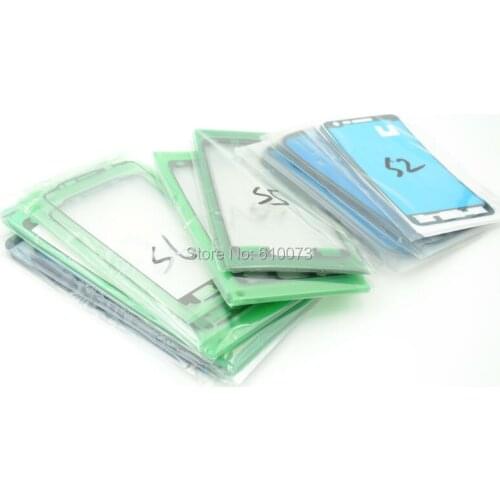 10PCS S6 LCD Display Frame Front Housing Adhesive Glue Tape Sticker Replacement For Galaxy S5 S4 S3 S2 A7 A5 A3 Note 2 Note 3