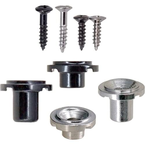 2 Pack Bass Guitar String Tree Retainer with Mounting Screws for Electric Guitar Replacement