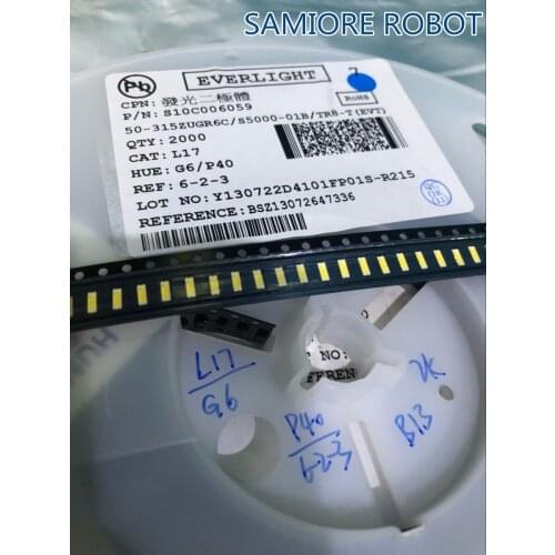 4000PCS EVERLIGHT 4014 LED Backlight 0.2W SMD LED Diodes 3V Cool white 20LM LCD Backlight for TV TV Application PLCC-4 4JIAO