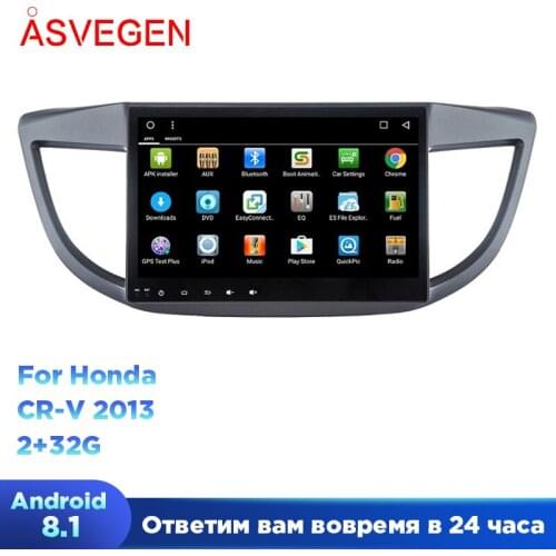 Android 7.1 For Honda CRV CR-V 2013 With Quad Core Car Navi Radio Bluetooth GPS Navigation Multimedia System