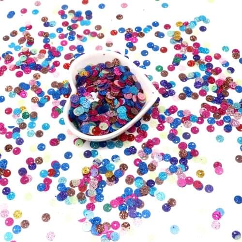 Glitter Sequin Star Round Shell Loose Sequins Nail Art Craft Paillette Sewing Clothes Decoration DIY Accessory Lentejuelas