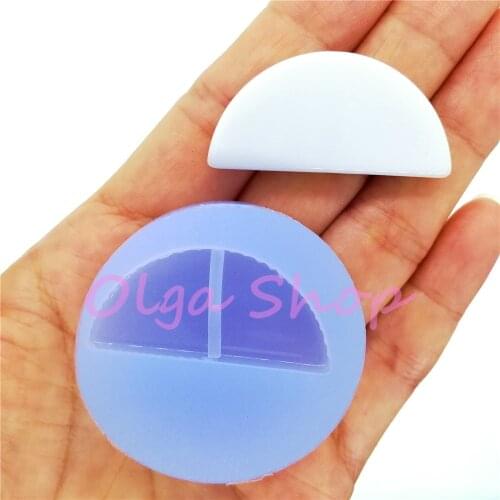 BYL418 ins Earrings Silicone Mold for Resin Art Necklace Pendant Making Clay Decoration Fondant Oven Food Safe 37.6mm x 17.9mm