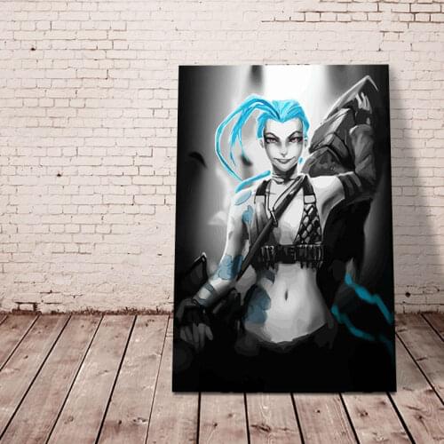 Digital paint by numbers LOL Lolita Baozou diy digital painting game poster modular painting home decor for boys and girls