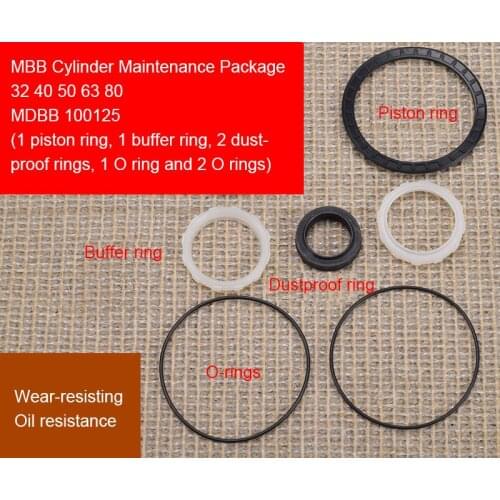 MBB repair kit MDBB repair kit sealing ring fittings 3240 50 63 100 125 buffer dust ring