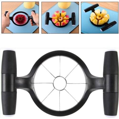 Apple Slicer Fruit Corers Portable Household Stainless Steel Cutter Slicer for Apples Pears Kitchenware Tools