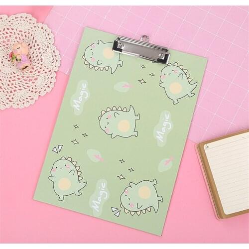 A4 Clipboard File Folder Clip Hard Paper Writing Sheet Pad Memo Clip Board Office Accessories Kawaii Stationery School Supplies