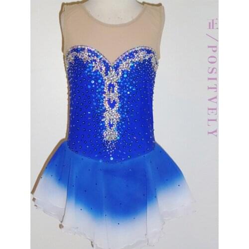 Girls Figure Skating Dresses Graceful New Brand Custom Ice Skating Dresses For Competition DR4415