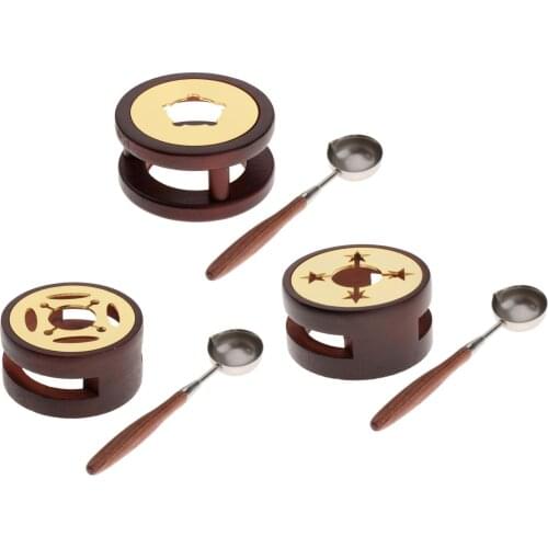 Melting Spoon Kit for Candle Stamp Decorative Craft Gifts