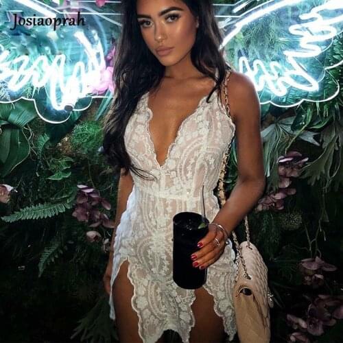 Josiaoprah Sexy V Neck Stretchy Black Sequin Mini Dress Gold Tight Package Hips Backless Full Lining Evening Club Party Dress