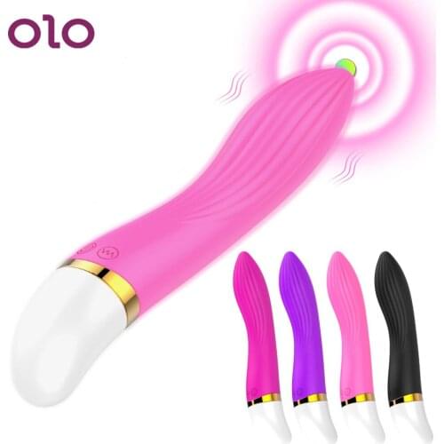 OLO G-Spot Vibrator Wand Dildo Vibrator 12 Speed Clitoris Vagina Stimulator Sex Products Female Masturbator Sex Toys For Woman