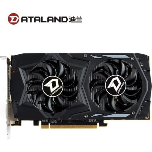 DATALAND RX460 4GB Graphics Card GPU For AMD Radeon RX 460 4G Video Cards DVI Core 1212MHz Video Memory 7000MHz Game Map Used