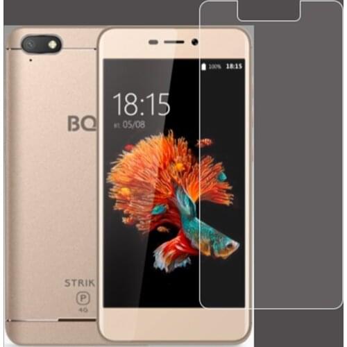1PCS Ultra-thin Tempered Glass for BQ BQ-5037 Strike Power 4G 5037 5.0" smartphone cases Screen Protector Film Protective Screen