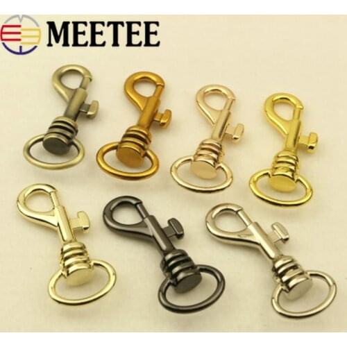 4/10/20pcs 20mm Bag Strap Sbuckles Swivel Trigger Snap Hooks Clips Lobster Clasp Keychain DIY Luggage Hardware Accessories