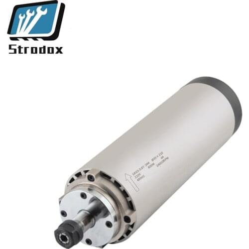 Engraving machine spindle motor 65 diameter 800w four-bearing high-speed air-cooled electric spindle machine accessories