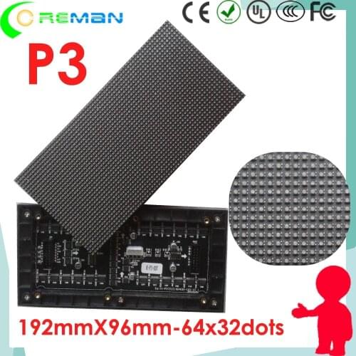 Alibaba HD led screen module p3 rgb smd led panel 192x96 64x32 p2 p2.5 / indoor rental led dislay p1.8 p2 p2.9 p4 p3.91