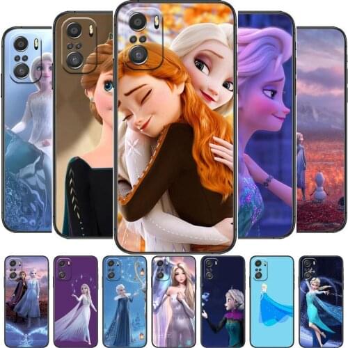 Disney Ice Frozen Phone Case For Xiaomi Redmi 11 lite 9C 8A 7A Pro 10T 5G Cover Mi 10 Ultra Poco M3 X3 NFC 8 SE cover