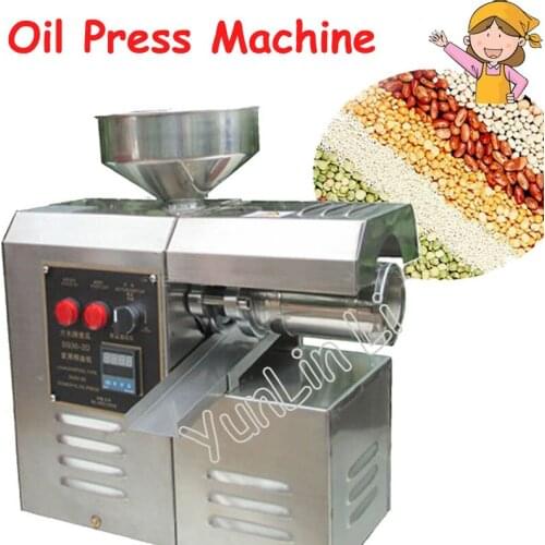 Commercial Oil Presser Machine High Oil Extraction Pressing Machine Labor Saving Stainless Steel Oil Presser SG30-2D