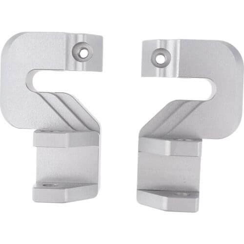 Passenger Footrest Relocation Kit For BMW GS R1200 ADV Silver