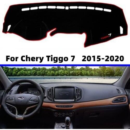 Polyester Car Dashboard Mat Sun Shade Pad Cover for Chery Tiggo 7 2015 2016 2017 2018 2019 2020 Tiggo7 Pro Accessories