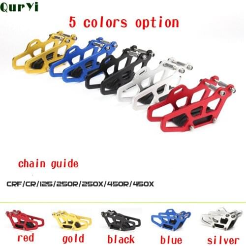 Motorcycle Chain Guide Guard Slider For CR CRF 125 250 450R Off-Road Motocross Ornaments and Mouldings
