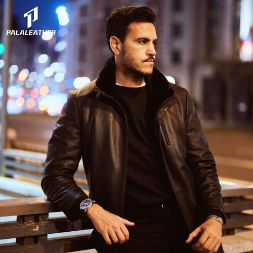 P PALALEATHER Men's Windbreakers