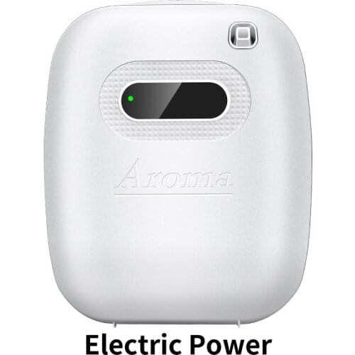 600m3 Timing Schedule Double Use Frggrance Aroma Machine Essential Oil Scent Diffuser 200ml Battery/Electric Oil Sprayer White