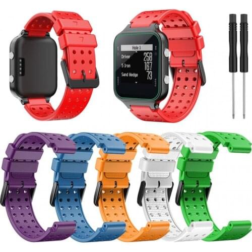 1PCS Strap For Garmin Approach S20 Smart Watch Silicone Wristband Bracelet Replacement Wrist Colorul Strap For Garmin Watchband