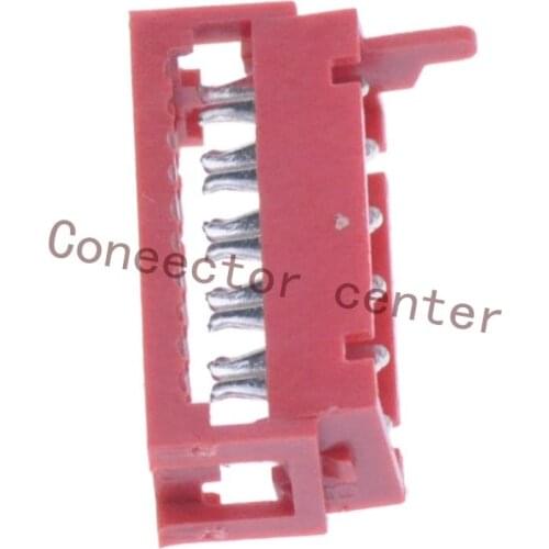 1.27mm Pitch Micro-Match Connector,10 Pin IDC Connector For 8-215083-0
