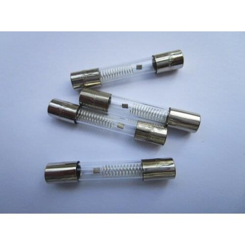 Glass Fuse Fast Blow 5KV 6mm x 40mm 1A 1000mA 100 pcs per Lot