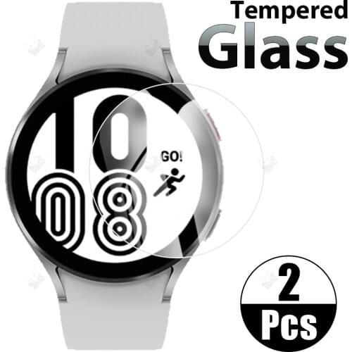 Tempered Glass Protective Film For Samsung Galaxy Watch 4 40mm 44mm Smartwatch Screen Protector Cover for Classic 42mm 46mm