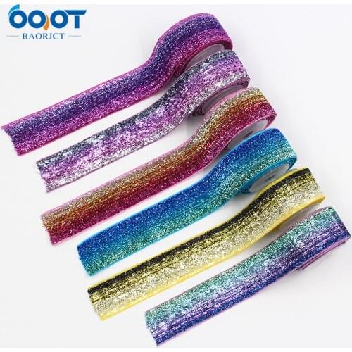 1'' Colorful onion sequins decoration gift wrapping Printed grosgrain ribbon,10yrds DIY handmade headwear accessories 20522-14