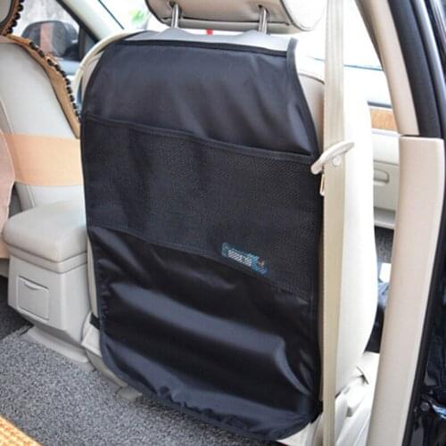 1Pcs 65*44cm Car Seat Back Protector Cover for Kids Kick Clean Mat Protects Anti Dirty Cover Storage Bags